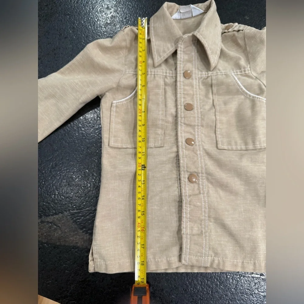 1970s Boys Size 8 Vintage JC Penny Jacket